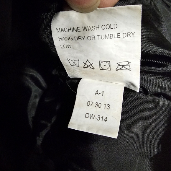 Hartwell Coretech Coat Men's Black Double Zip 5 Pocket Hidden Hood Size Large - Picture 12 of 12